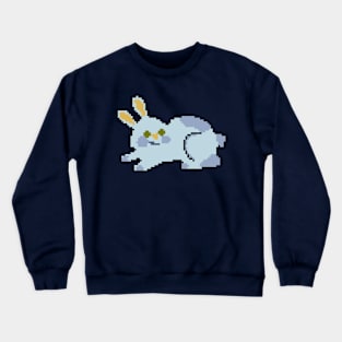 Pixels of Cuteness Rabbit Crewneck Sweatshirt